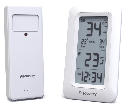 picture Levenhuk Discovery Report W10 Weather Station with clock