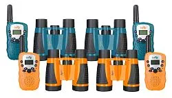 picture Levenhuk LabZZ WTT10 Walkie Talkie and Binoculars Set