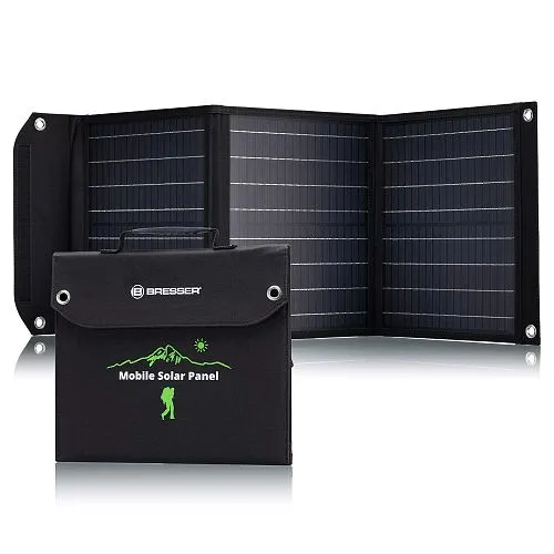 picture Bresser Mobile Solar Charger 40 Watt with USB,  1