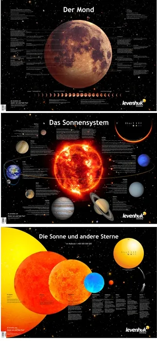 photograph Levenhuk Space Posters Set,  1