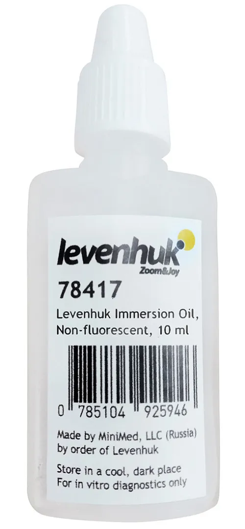 image Levenhuk Immersion Oil, Non-fluorescent, 10ml