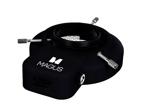 image MAGUS LED 144A Ring Light with a Threaded Adapter,  1