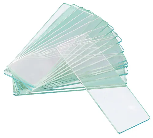 photograph Levenhuk G50 2H Double Cavity Blank Slides, 50 pcs