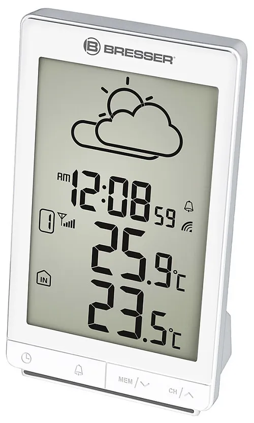 photo Bresser TemeoTrend STX RC Weather Station, white