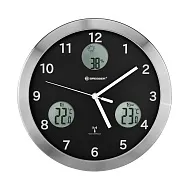 picture Bresser MyTime io Wall Clock 30cm, black