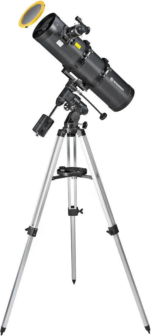 image Bresser Pollux 150/750 EQ3 Telescope with solar filter