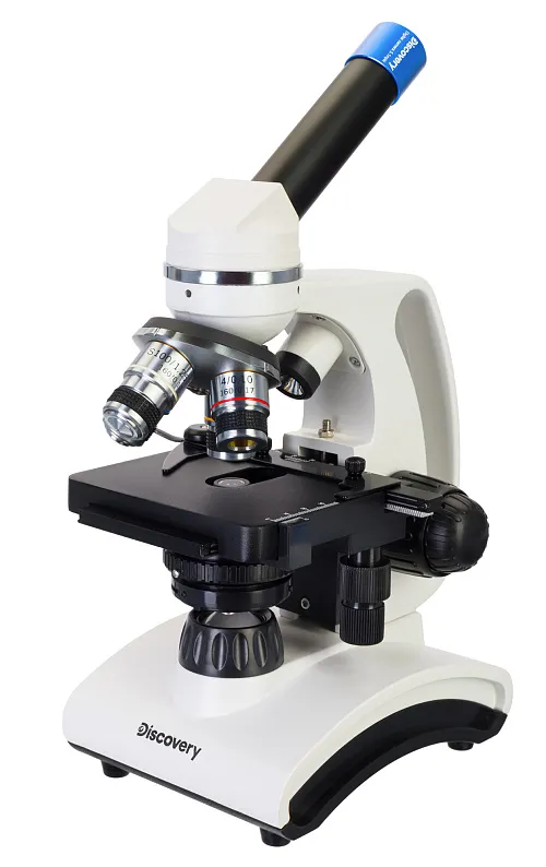 photo Levenhuk Discovery Atto Polar digital microscope with book