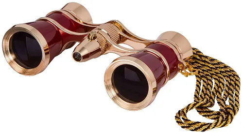 image Levenhuk Broadway 325F Opera Glasses (with LED light and chain),  1