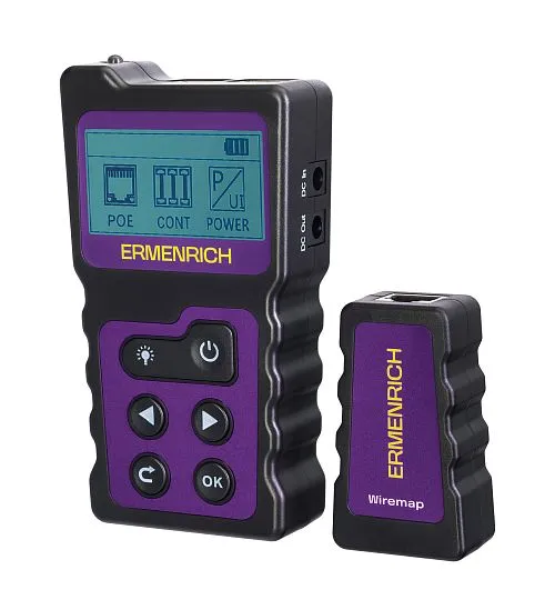 image Ermenrich NetGeeks NP25 PoE Tester,  1