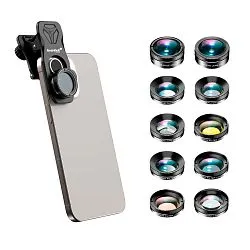 photo Levenhuk Kelvin SLS9 Smartphone Lens Set