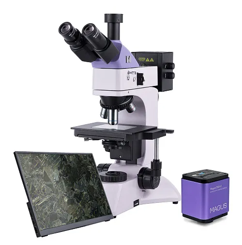 photograph MAGUS Metal D600 BD LCD Metallurgical Digital Microscope