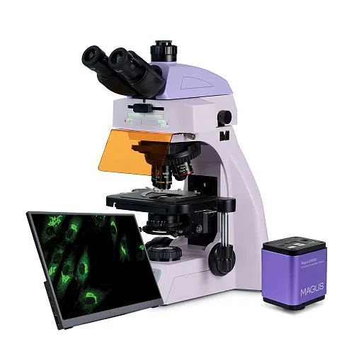 picture MAGUS Lum D450L LCD Fluorescence Digital Microscope,  1