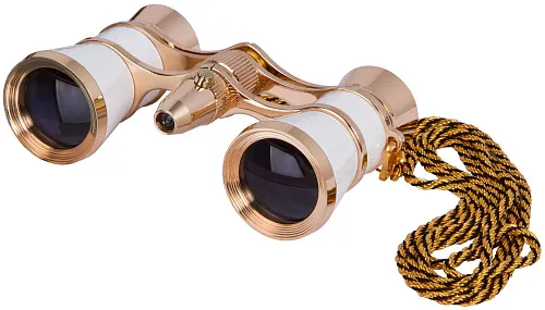 image Levenhuk Broadway 325F Opera Glasses (with LED light and chain),  1