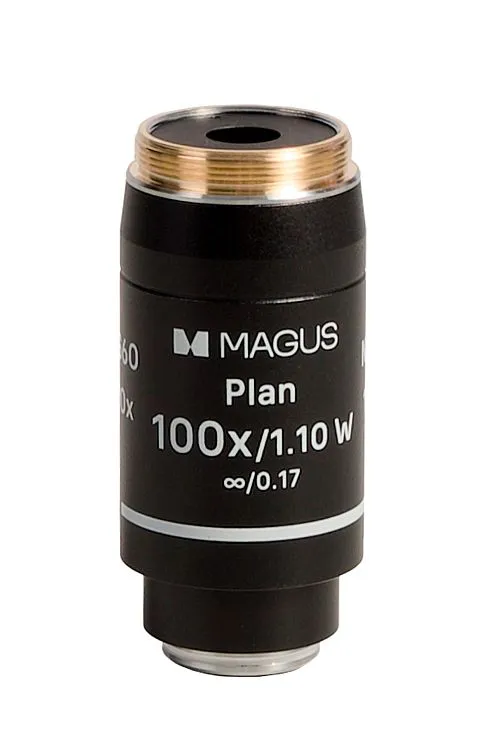 photo MAGUS 100PL60 W Plan 100х/1.10 ∞/0.17 H60mm Objective,  1