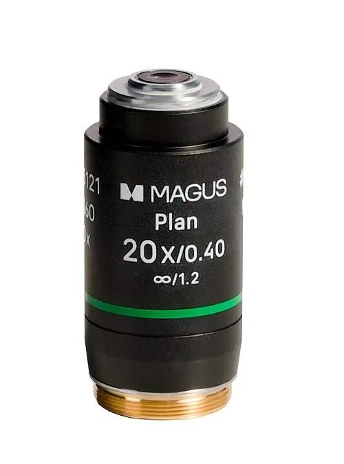 picture MAGUS 20PL60V Plan 20х/0.40 ∞/1.2 H60mm Objective,  1