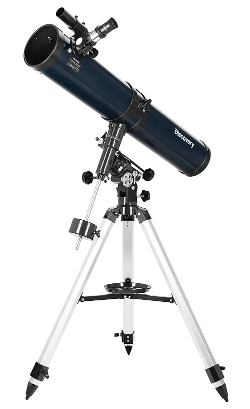 photo Levenhuk Discovery Spark 114 EQ Telescope with book