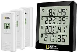 photograph Bresser National Geographic Thermo-Hygrometer 4 Measurement Results, black