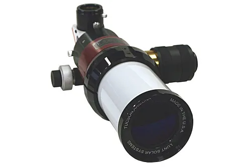 photograph LUNT LS60THa/B600CPT H-alpha Solar Telescope