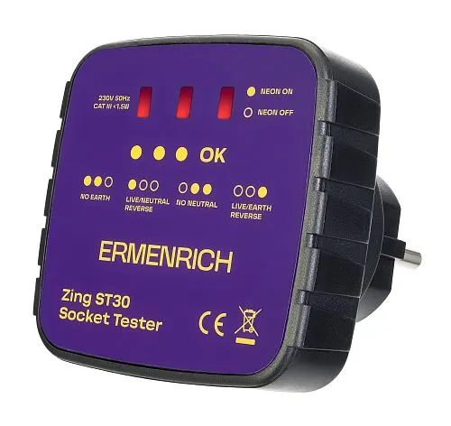 photograph Ermenrich Zing ST30 Socket Tester