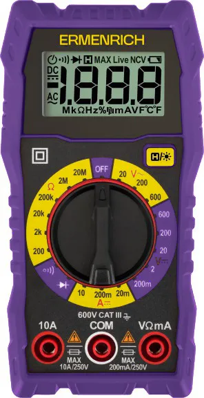 picture Ermenrich Zing TC07 Digital Multimeter,  1