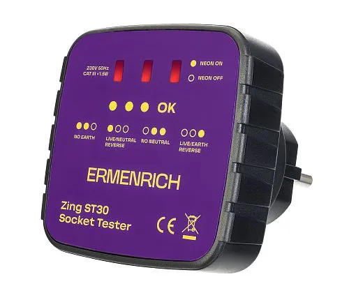 photograph Ermenrich Zing ST30 Socket Tester,  1
