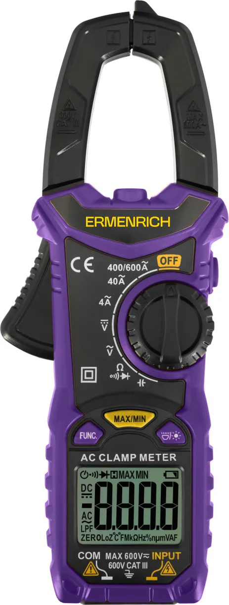 picture Ermenrich Ping MK20 Digital Clamp Meter,  1