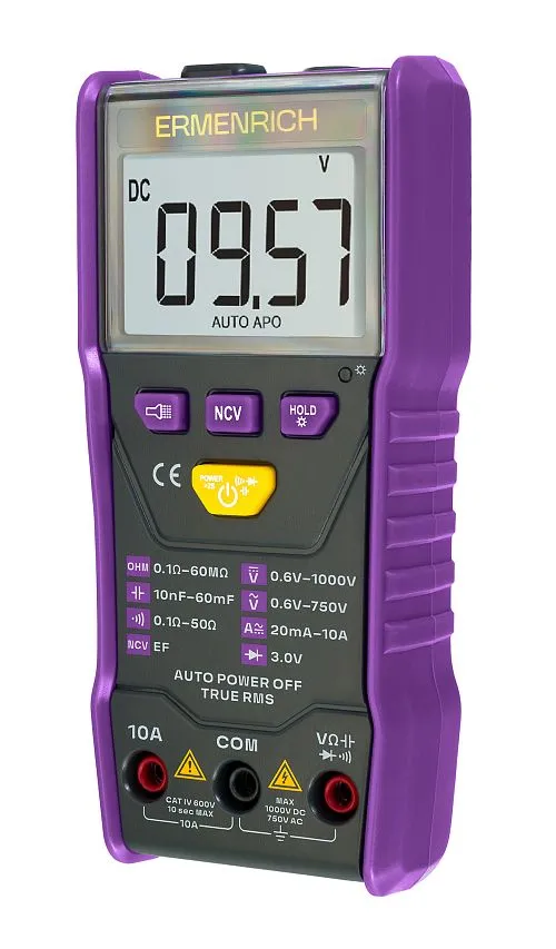 image Ermenrich Zing TC20 Digital Multimeter