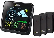 photo Bresser National Geographic VA Weather Station with Color Display and 3 Sensors