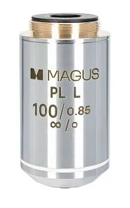 photograph MAGUS 100PLL 100х/0.85 Plan L WD 0.40mm Objective