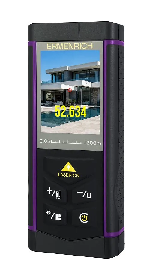 photograph Ermenrich PRO LR200 Laser Meter, with camera,  1