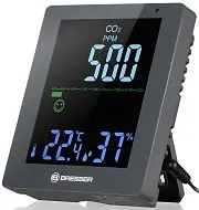 photograph Bresser CO2 Air Quality Smile Monitor, black