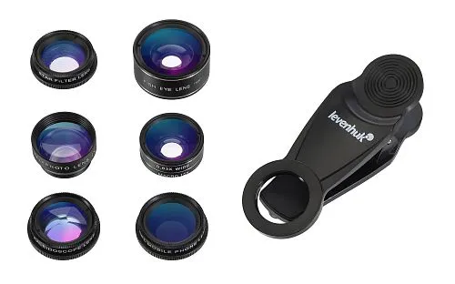 image Levenhuk Lens S7 Smartphone Lens Set,  1