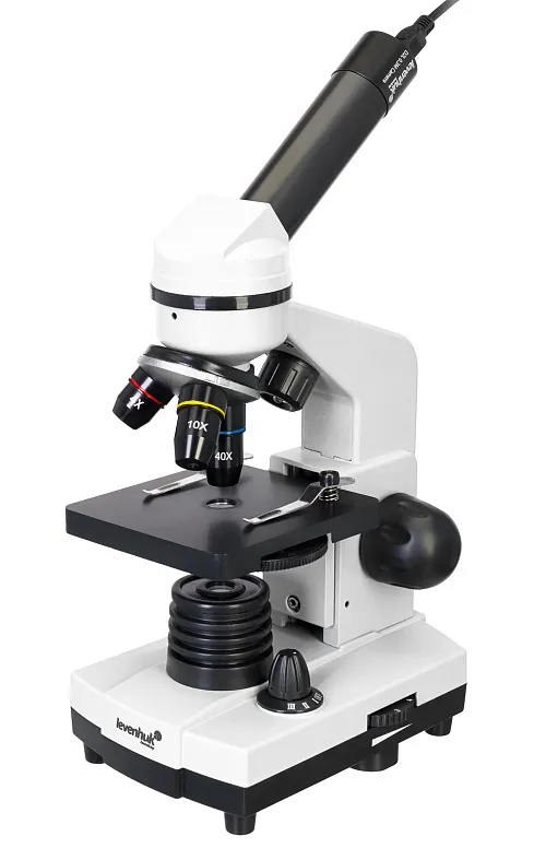 picture Levenhuk Rainbow D2L 0.3M Digital Microscope, Moonstone