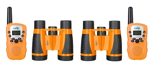 picture Levenhuk LabZZ WTT10 Walkie Talkie and Binoculars Set