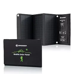 photo Bresser Mobile Solar Charger 21 Watt with USB