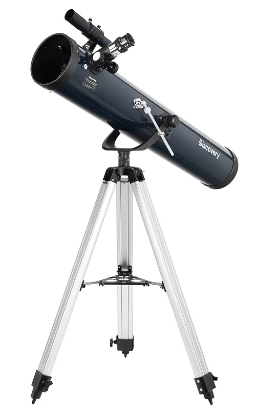 photograph Levenhuk Discovery Spark 114 AZ Telescope with book