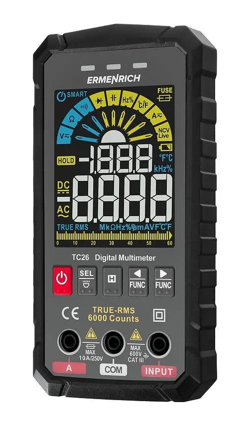 photo Ermenrich Zing TC26 Digital Multimeter