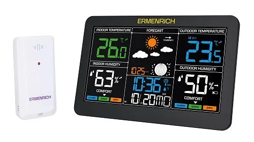 image Ermenrich Report WR60 Weather Station,  1