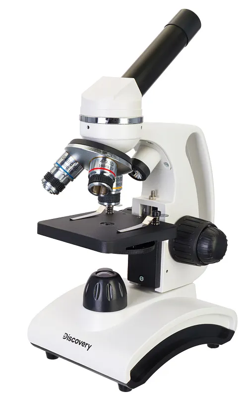 picture Levenhuk Discovery Femto Polar Microscope with book