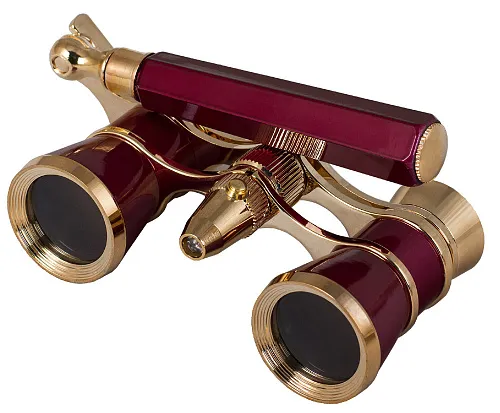 photograph Levenhuk Broadway 325N Opera Glasses (lorgnette with LED light)