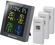 photograph Bresser ClimaTemp Hygro Quadro Weather Station, grey