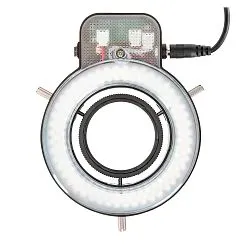 image MAGUS LED 144A Ring Light with a Threaded Adapter