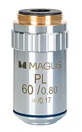 picture MAGUS MP60 60х/0.80 ∞/0.17 Infinity Plan Achromatic Objective