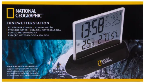 photograph Bresser National Geographic Weather Station, transparent,  11