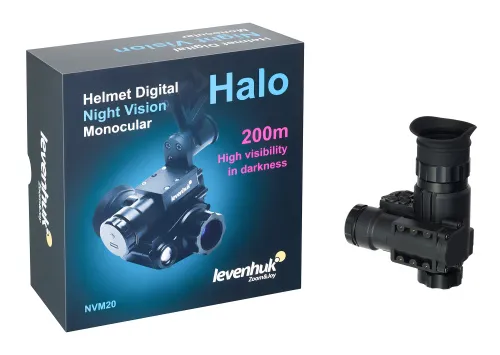 picture Levenhuk Halo NVM20 Helmet Digital Night Vision Monocular,  3