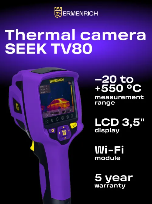 image Ermenrich Seek TV80 Thermal Camera,  12