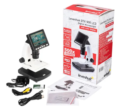 photo Levenhuk DTX 500 LCD Digital Microscope,  3