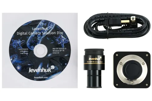 photo Levenhuk MED D45T Digital Trinocular Microscope,  7