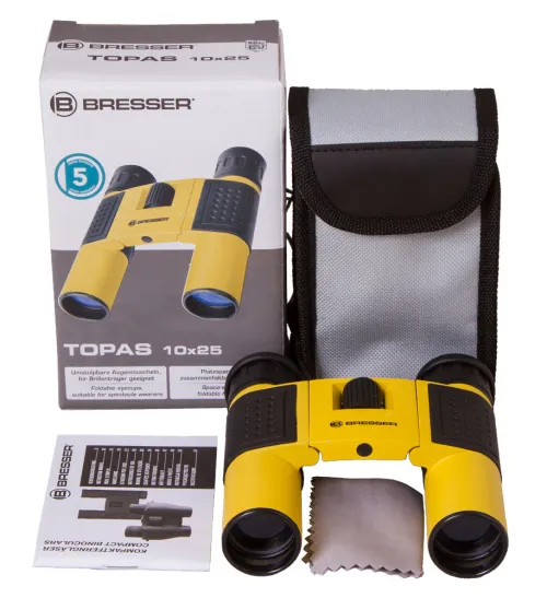 photograph Bresser Topas 10x25 Binoculars,  6