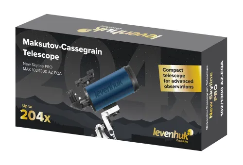 photo Levenhuk New Skyline PRO MAK 102/1300 AZ-EQA Telescope,  2